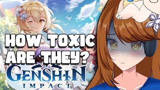 I Reacted to Genshins Toxic Community  ITS THAT BAD [upl. by Hernardo113]