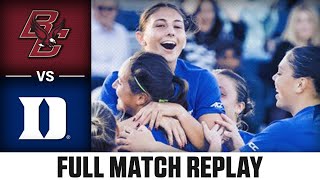 Boston College vs Duke Full Match Replay  2024 ACC Womens Soccer [upl. by Cailly]