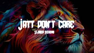 Jaat dont care  Slowed and Reverb [upl. by Hanny]