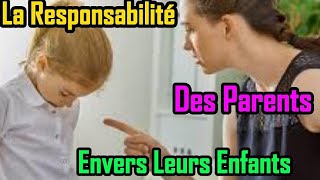 RESPONSABILITE DES PARENTS DANS LEDUCATION DE LEURS ENFANTS SUIVANT LES VOIX DE NOTRE DIEU [upl. by Sands256]