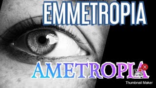 Emmetropia amp Ametropia in tamil [upl. by Mishaan229]