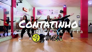 Leo Santana Anitta  Contatinho  ZUMBA  FITNESS  At DOne Studio Balikpapan [upl. by Leonie707]