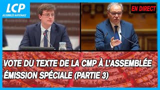 Loi immigration  vote du texte de la CMP à l’Assemblée  Émission spéciale partie 3 [upl. by Nuahsak]