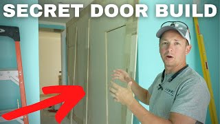 The Secrets to Designing Secret Doors Hidden Door In Wainscoting With Pivot Hardware Part 1 of 2 [upl. by Asilet989]