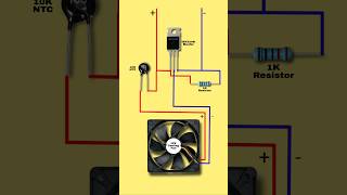 Automatic temperature controlled dc fan  Automatic speed adjustable fan [upl. by Ellynad]