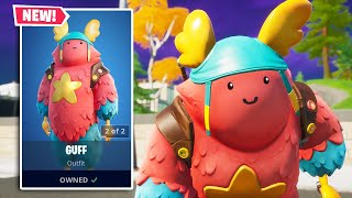 NEW GUFF Skin Gameplay in Fortnite [upl. by Mychal733]