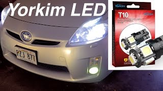 Yorkim194 LED Light Bulbs  Prius Install [upl. by Lek]