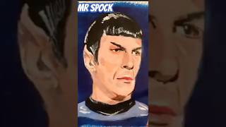 Mr Spock painting by dutchthepainter startrek [upl. by Thurman]