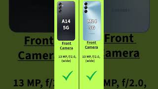 Samsung Galaxy A14 5G vs Samsung Galaxy M14 5G Detailed comparison  Which One Is Best [upl. by Ynnus]