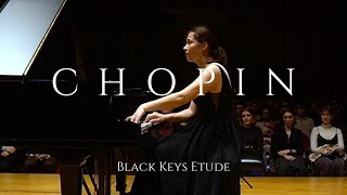 Black Keys Etude  Chopin  Gewandhaus Leipzig  Annique Göttler [upl. by Allehcram]