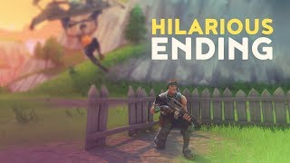 HILARIOUS ENDING Fortnite Battle Royale [upl. by Larok]