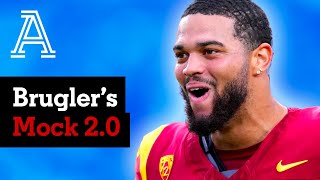 2024 NFL Draft Dane Bruglers 20 Mock Draft [upl. by Greabe]