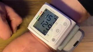 Wrist Blood Pressure Monitor HYLOGY Digital Automatic monitor unboxing and instructions [upl. by Dominga]