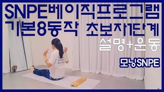 SNPE바른자세척추운동베이직 프로그램 기본 8동작을 이용한 초보자루틴을 같이 해봐요 [upl. by Adelaide419]