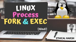 LINUX  FORK amp EXEC  PROCESS  HINDI [upl. by Eiryt]