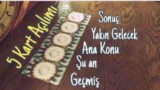 Yengeç Burcu 🙋 TAROT 5 Kart Açılımı [upl. by Shiekh]