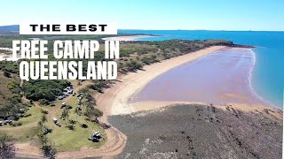 THE BEST FREE CAMP IN QLD OffGrid Beach Camping  Roadtrip Australia  Notch Point [upl. by Wright]