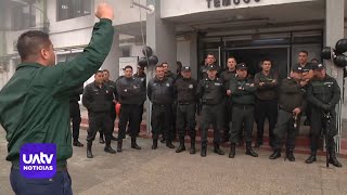 Cuarta jornada de paro de gendarmes en La Araucanía [upl. by Rednaxela591]