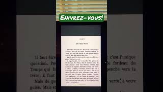 Poème du jour Enivrezvous Charles Baudelaire [upl. by Einnad]