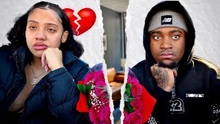 BREAKUP PRANK ON VALENTINES DAY SHE SAID SHE’S PREG😱 [upl. by Teteak]