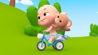 quotTeddy Bearquot Turn Around  Popular Cartoon Rhymes For Baby  Nursery Song AaAaTvKids [upl. by Ennire]