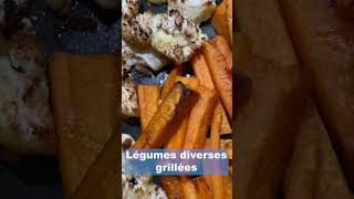 Légumes diverses grillées [upl. by Benetta]