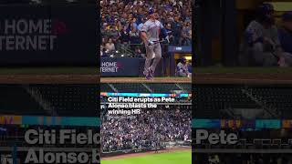 PETE ALONSO HAD CITI FIELD ON THEIR FEET shorts [upl. by Wildee829]