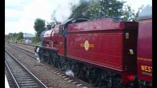 Olton Hall departs Leamington Spa [upl. by Sido761]