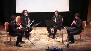 TwoFol Quartet  Bay a Glezele Mashke Klezmer Music [upl. by Juditha]