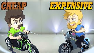 GTA 5 Cheap VS Expensive Motorcycles [upl. by Cosma]