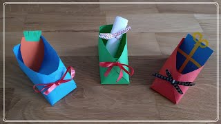 HOW TO JE EIGEN PAPIEREN SCHOEN VOUWEN VOOR SINTERKLAAS  PAPER SHOE DIY [upl. by Mikey]