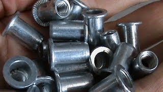 HOW TO INSTALL NUTSERT INSERT threaded insert demo fasteners australia [upl. by Pyle]