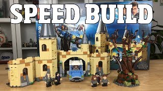 Speed Build LEGO Harry Potter 75953 Die Peitschende Weide von Hogwarts [upl. by Arekahs723]