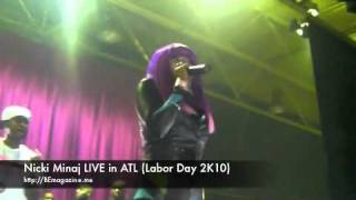 Nicki Minaj Performs Live in Atlanta [upl. by Jarred954]