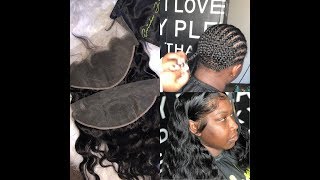 13x6 Frontal Sew In  Low Hairline  SCALP  ERICKA J [upl. by Lorry211]