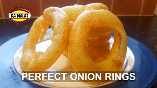 Perfect Onion Rings EVERY TIME   Secret Batter Recipe [upl. by Nylirrej]