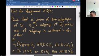 【Abstract Algebra Lecture 8】Kernel of Homomorphism  MAT211 Nge Kie Seng 20241008 [upl. by Gusella642]