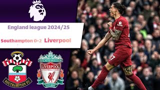 England league 202425 Liverpool and Southampton [upl. by Nierman]