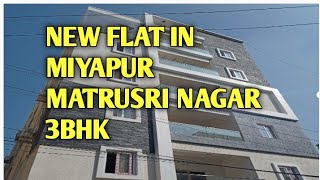 3bhk flat for sale in Miyapur  Matrusri Nagar  Viaans properties [upl. by Abbie291]