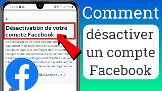 Comment désactiver le compte Facebook 2023 [upl. by Ile]