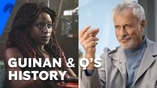 Star Trek Picard  Understanding Guinan And Qs History  Paramount [upl. by Enneiviv]