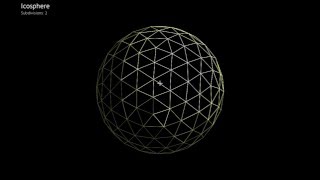 Sphere from icosahedron OpenGL  Oberon  Sdl2 [upl. by Remos827]