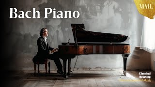 Quiet Bach Piano music｜平靜的巴赫音樂 [upl. by Rivalee]