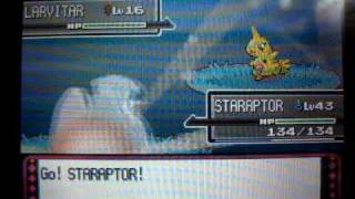 Shiny Larvitar  Pokemon Platinum [upl. by Vincenty]