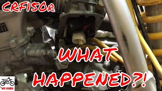 Honda CRF150R 2008 Rough Running Diagnose  CARBURETOR ISSUE  CRF [upl. by Nocam]