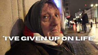 Homeless man speaks on childhood trauma and street life struggles  London Street Interview [upl. by Iran]