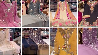 designer dresses latest collection single piece home delivery world wide shipping order online [upl. by Lahcar]