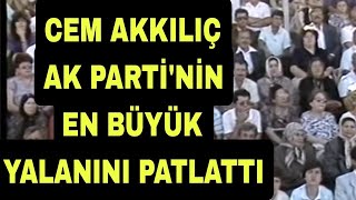 AK PARTİNİN EN BÜYÜK YALANI PATLADI [upl. by Bergstrom]