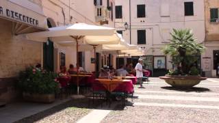 Alghero Old Town Sardinia Italy [upl. by Anan]