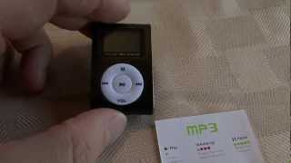 Digital Mini MP3 Player with FM Radio [upl. by Faro410]